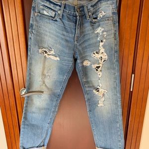 Gap Sexy Ripped Boyfriend Jeans